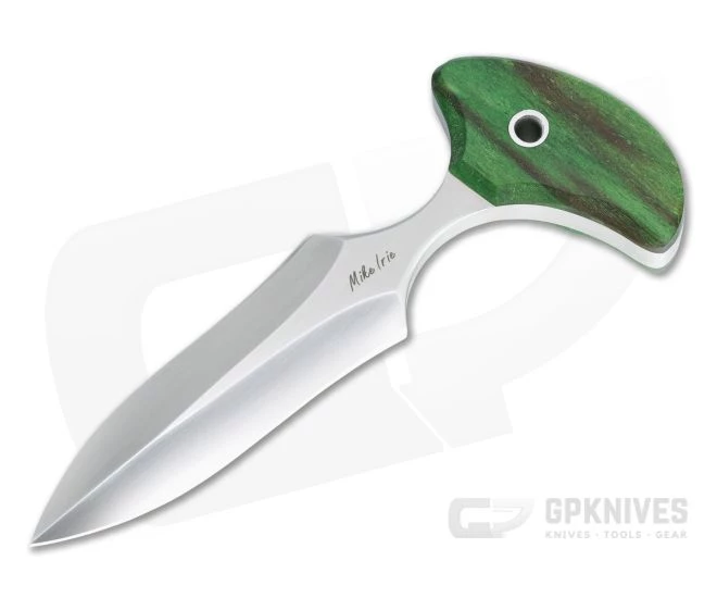 Mike Irie Version 2 Push Dagger CPM-154 Green Maple Fixed Blade 4811 1 Mike Irie Version 2 Push Dagger CPM-154 Green Maple Fixed Blade 4811
