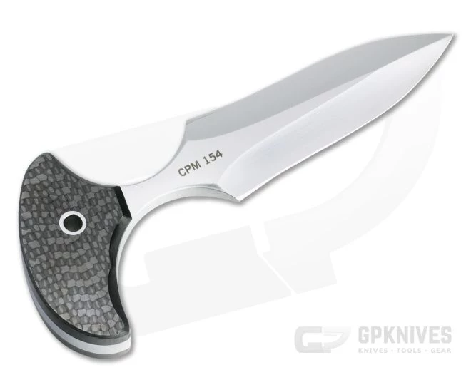 Mike Irie Version 2 Push Dagger CPM-154 Carbon Fiber Fixed Blade 4813 3 Mike Irie Version 2 Push Dagger CPM-154 Carbon Fiber Fixed Blade 4813 - Image 3