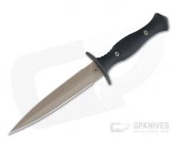 Spartan Harsey Dagger FDE S45VN Black Micarta Nylon Sheath Fixed Blade 49DEBKNLTN