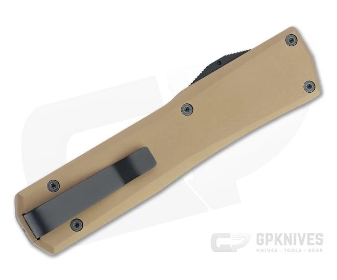 Axial Shift Double Edge Blackwashed S35VN Tan OTF Automatic 2 Axial Shift Double Edge Blackwashed S35VN Tan OTF Automatic - Image 2