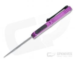 Microtech Hera D/E Black Double Edge Violet OTF Automatic 702-1VI -Daggers Online Shop 702 1v 3