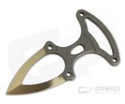 WE Knives 924A B.U.D. Back Up Dagger Bronze Titanium Fixed Blade