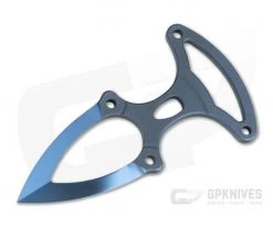 WE Knives 924B B.U.D. Back Up Dagger Blue Titanium Fixed Blade