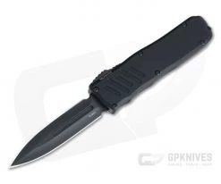 Guardian Tactical Recon-035 Black Tactical Elmax Double Edge D/A OTF Automatic 93131