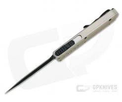 Guardian Tactical Recon-035 Black Tactical Elmax Double Edge Desert Tan OTF Automatic 97131 -Daggers Online Shop 97131 3