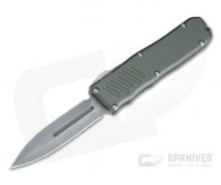 Guardian Tactical Recon-035 Stonewashed Elmax Double Edge OD Green D/A OTF Automatic 98531