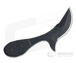 TOPS Knives California Cobra Black 1095 Black G10 Double Edge Neck Knife CALCO-01 -Daggers Online Shop calco 01 3