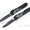 Microtech Ultratech Dead Man's Hand Set Drop Point and Double Edge CTS-204P OTF Automatics