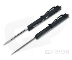 Microtech Ultratech Dead Man's Hand Set Drop Point and Double Edge CTS-204P OTF Automatics -Daggers Online Shop dmh 001 3