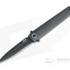 MKM Zieba Flame Dagger M390 Dark Stonewashed Titanium Frame Lock Flipper FL02-TDSW