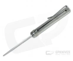 MKM x Zieba Flame Light Flipper Dagger Stonewashed M390 Green Micarta Folder FL02L-GC -Daggers Online Shop fl02l gc 3