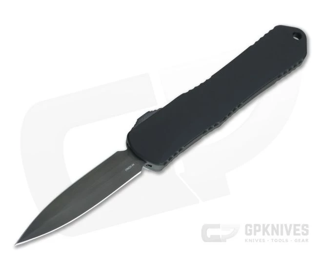 Heretic Knives Manticore-E Double Edge Black DLC S35VN Tactical Black EDC OTF Automatic H028-6A-T 1 Heretic Knives Manticore-E Double Edge Black DLC S35VN Tactical Black EDC OTF Automatic H028-6A-T
