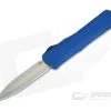 Heretic Knives Manticore-X Double Edge Stonewash Blue OTF Automatic H032-2A-BLUE