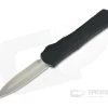Heretic Knives Manticore-X Double Edge Stonewash Black OTF Automatic H032-2A