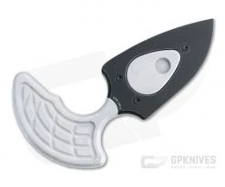 Heretic Knives Sleight Modular Push Dagger Battleworn Black 20CV Blizzardworn Fixed Blade H050-8A-BLIZZARD -Daggers Online Shop h050 8a blizzard 3