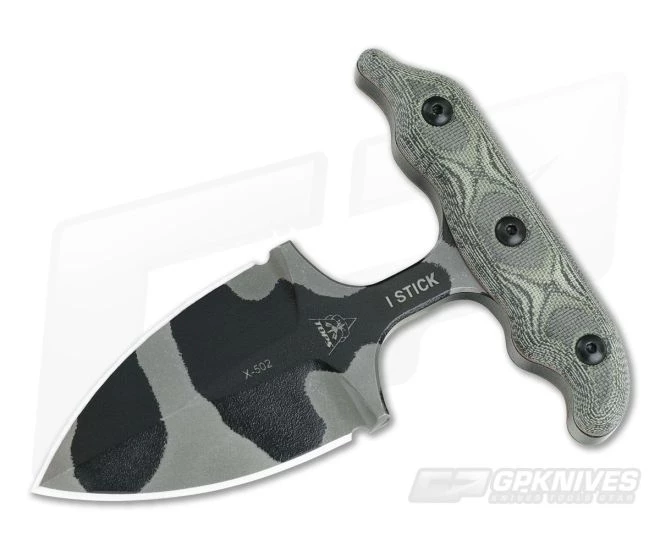 TOPS Knives I Stick Camo Double Edged Push Dagger ISTK-01 1 TOPS Knives I Stick Camo Double Edged Push Dagger ISTK-01