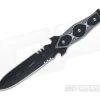 TOPS MAK 7 White/Black G10 Double Edged Dagger