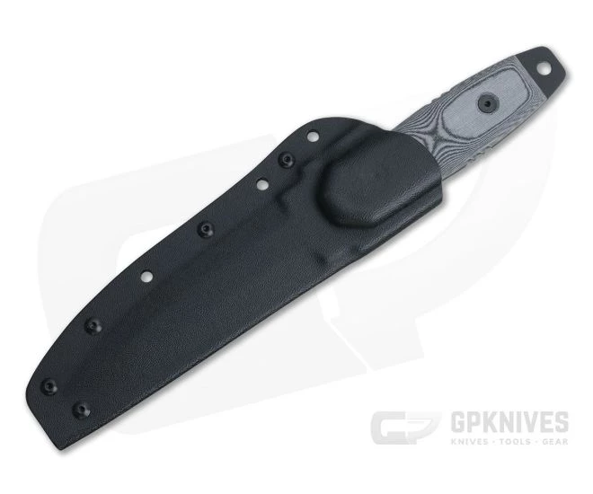TOPS Ranger's Edge Dagger Black 1095 Black Linen Micarta Double Edge Fixed Blade RE3010 2 TOPS Ranger's Edge Dagger Black 1095 Black Linen Micarta Double Edge Fixed Blade RE3010 - Image 2