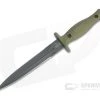Spartan-George V-14 Dagger Black S45VN OD Green G10 Kydex Sheath Fixed Blade SB27BKGRKYBK
