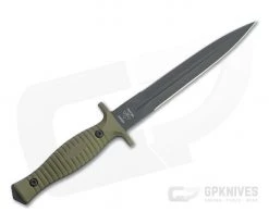 Spartan-George V-14 Dagger Black S45VN OD Green G10 Kydex Sheath Fixed Blade SB27BKGRKYBK -Daggers Online Shop sb27bkgrkybk 3 1