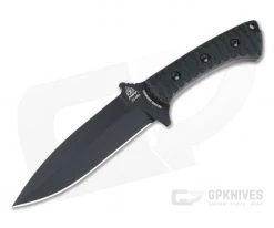TOPS Szabo Express Single Edge Black 1095 Canvas Micarta Tactical Fixed Blade SZEX-01