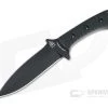 TOPS Szabo Express Double Edge Black 1095 Canvas Micarta Tactical Fixed Blade SZEX-02