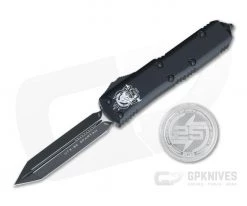 Microtech UTX-85 Spartan Black Elmax D/E OTF Automatic USN GXI Limited